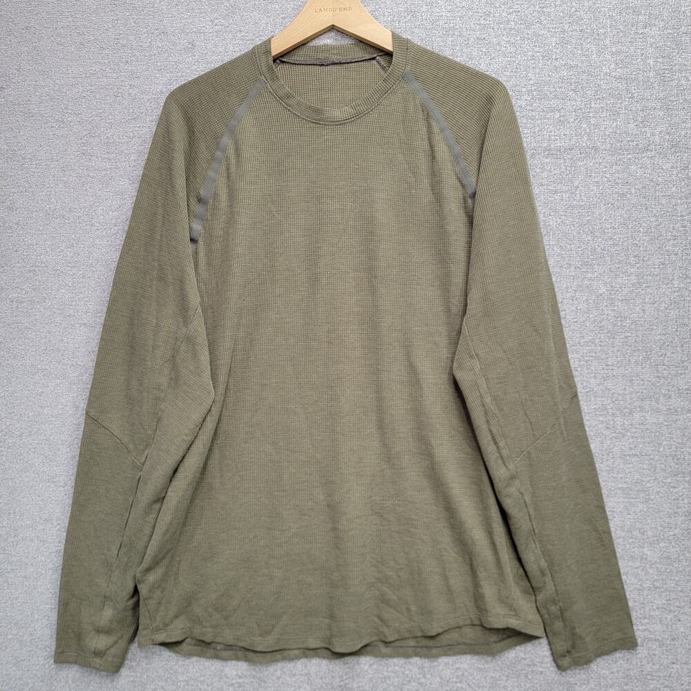 LULULEMON VENTILATED HIKING LONG SLEEVE TEE, SIZE L-XL??
